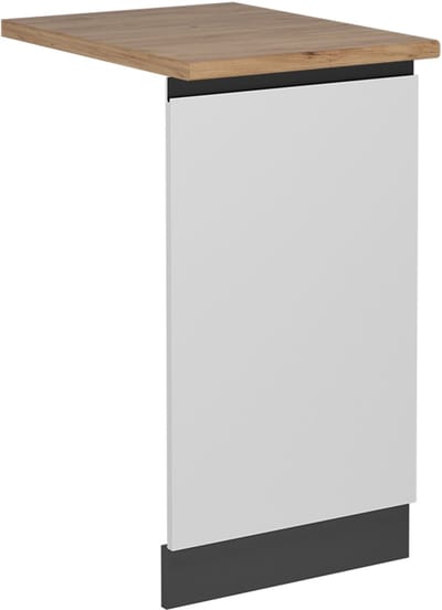 Vicco R-Line Vaatwasserfrontpaneel – 45 cm, WB Eik Wit