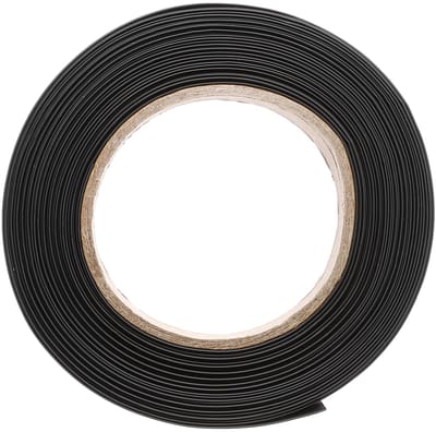 Krimpkous, 30 mm, diameter 2:1, krimpkous voor kabel, 25 m, zwart