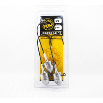 Tackle Tactics TT Tournament Jig Head 3/4 oz 8/0H 3/pak (5835)