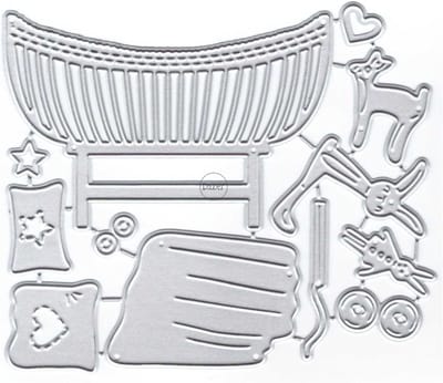 Snijmal Set - Papier Snijders - Kaarten Maken - Sterke Snijsterkte - 0.5 CM Fout
