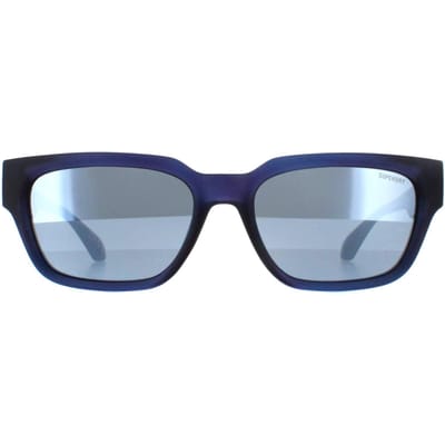 Superdry 5004 106 mat marine zilver spiegel zonnebril