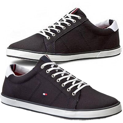Tommy Hilfiger chaussures de sport homme bleu marine FM56820892 403 42 black