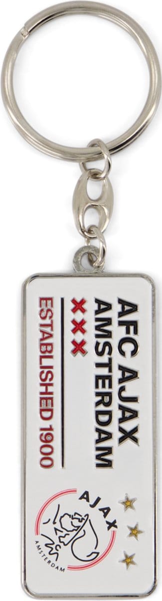 Ajax-sleutelhanger license plate