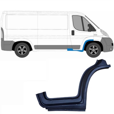 Reparatie dorpel voorste deuren voor Citroen Jumper 2006-2025 / Rechts