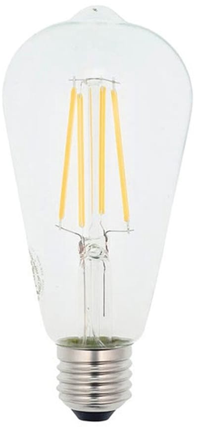 VITO LED Filament Edisonlamp ST64 E27 - 8W (vervangt 75W) - 1016lm - 4000K - Ø64mm - 220-240V - Energiezuinig