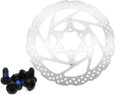 Fiets Schijfrem Kit - Remmen Set - Veilig Fietsen - Roestvrij Staal - 160 mm Rotor - Zilver