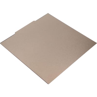 Dubbelzijdige PEI Bouwplaat Getextureerd Veerstaal Bed met Magnetische Basis 332x340 voor Raise3d Pro2 gray