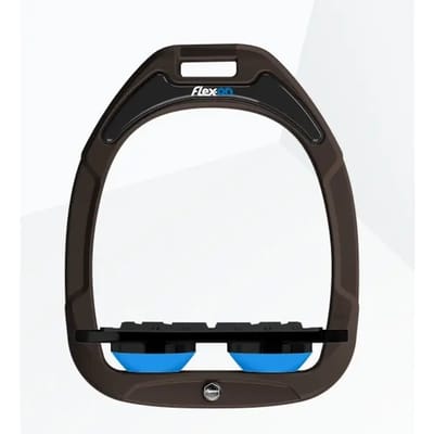Plat Grip Steunen Bruin/Zwart/Blauw Flex-On Green Composite
