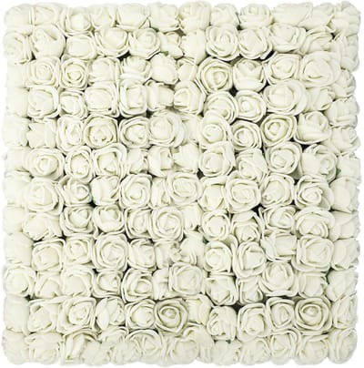 Dailygoods- Kunstmatige Rozen 144 Stuks - Mini Schuimrozen - Doe-Het-Zelf Decoratie - Bruiloft/Festival - Flexibele Draadsteel - 1,5 x 2,5 cm - Neprozen
