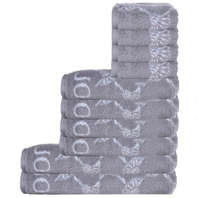 JOOP! Handdoek Een maat, 50x100 Set van 10