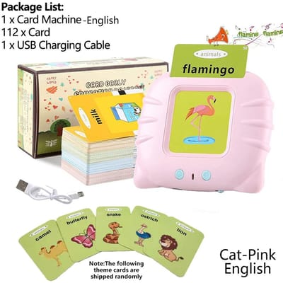 Pratende Flashcards Peuters Leer Machine Vroeg Educatief Taal Elektronisch Audioboek Kind Flashcards Montessori Speelgoed