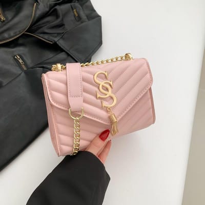 Mode Twill Steek Enkele Schouder Crossbody Tas Nieuwe Modieuze Eenvoudige Modieuze Handtas Damesmode Trendy Tas beige