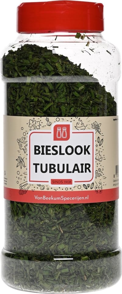 Van Beekum Specerijen - Bieslook Tubulair - Strooibus 70 Gram