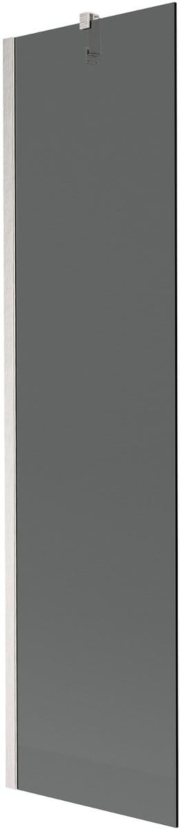 Mexen Next badwand 1-delig 50 x 150 , grafiet, geborsteld nikkel - 895-050-000-00-40-97