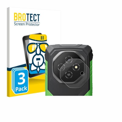 Screenprotector 3 Stuks voor Blackview Fort 1 (ALLEEN Camera Lens) Beschermglas transparant