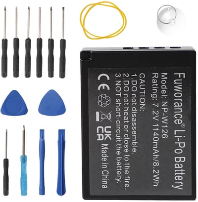 SPHProducts - NP-W126 Batterij - Lithium-ion - 1140 mAh - Camera Accu - Compatibel met Fujifilm - Ideaal voor Reis en Fotografie