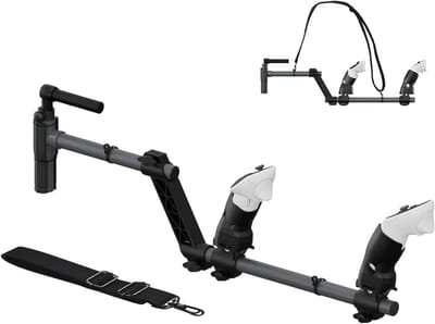 JGS Premium - Magnetische VR geweerkolf voor Quest 3S/3 - Accessoires voor geweergreep - Compatibel met MetaQuest 3 - Lichtgewicht en snel te verwijderen - Adapter in Zwart - Kopen