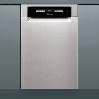 Bauknecht BSUO 3O33 PF X | Onderbouw vaatwasser | 45 cm | RVS