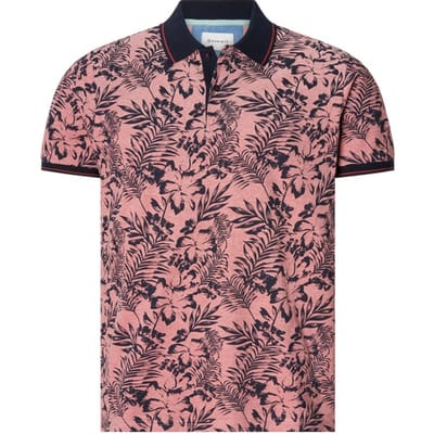 Babista herren Poloshirt - 48/50 - lichtrood - Plus Size