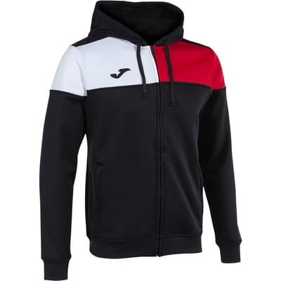 Joma Crew V Sweatshirt Met Rits Zwart 4-5 Years Jongen