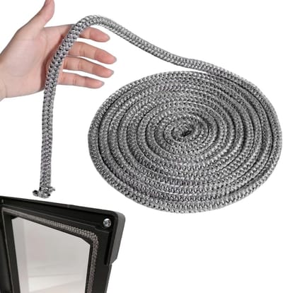 Oven Sealing Tape 12mm x 3m - Brandveilige Sealing Tape voor Kachel en Schouw, Ideaal voor Open Haard en Oven Isolatie