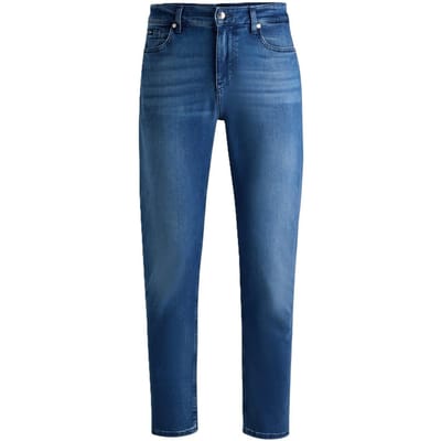 Boss Heren 5 Pocket Jeans (Medium Blauw)
