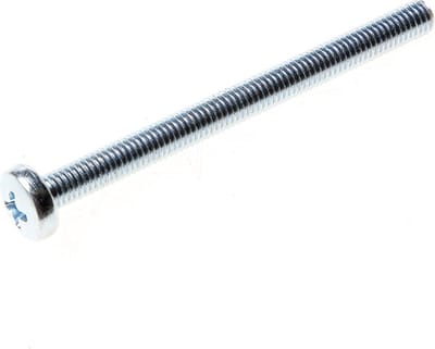 Kelfort Metaalschroef cilinderkop phillips verzinkt 4,8 m8 x 25mm