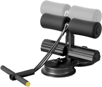 Buikspier Trainer - Core Trainer - Krachtige Kern - Verstelbare Banden - 27 cm - Zwart