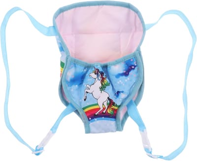Poppentas Rugzak - Speelgoeddrager Kinderen - Poppen Vervoeren - Verstelbare Banden - 31 x 24 x 9 cm - Multicolor