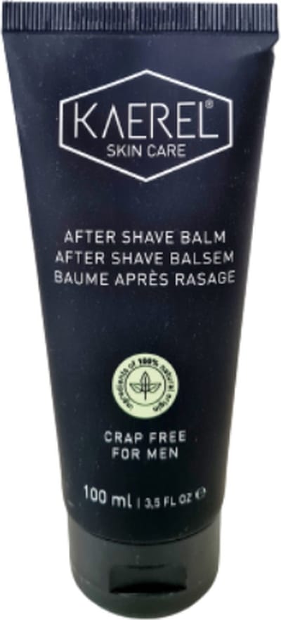 Kaerel Scheerset: Scheercrème + After Shave Balsem - Crap free - Vegan - Cadeau voor hem