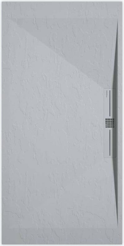 Sanifun douchebak Stone Side Gray Slate 1600 x 800 P