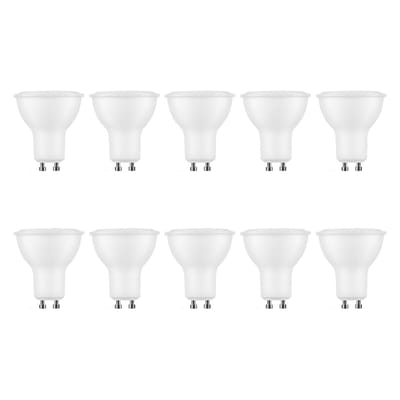 Modee GU10 LED Lamp 4.5W - 400lm - 6000K - Daglicht Wit - LED Spot - Vervangt 35W Halogeen Gloeilamp -10 stuks