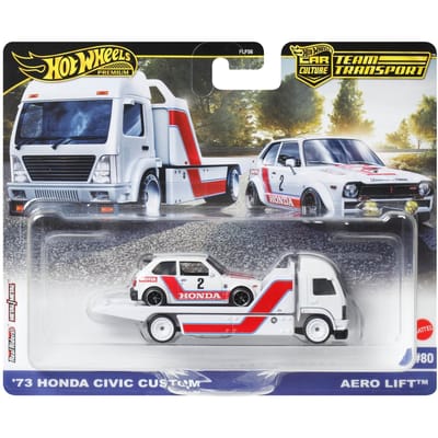 Hot Wheels Premium Team Transport Mix 3 73 Honda Civic Custom