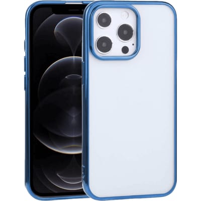 Comfycase  iPhone 13 Pro Max Electra Hoesje Blauw