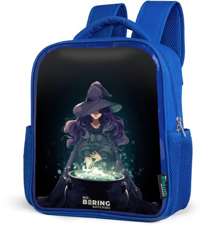 NoBoringSuitcases.com® - Rugzak blauw - Schooltas jongens - Magische toverdrank - Kinder rugtas jongen - Boekentas kind - Kinderrugzak voor school - Schoolrugzak