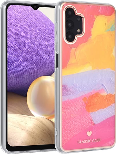 UNIQ Classic Case Samsung Galaxy A32 5G TPU Back Cover hoesje - Graffiti