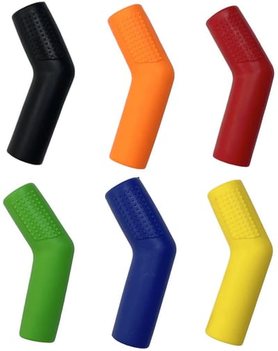 Dailygoody - Motorfiets versnellingspook rubberen beschermhoes - Antislip schakelbescherming - 6 stuks - Versnelling moto gadget - Geschikt voor motor...