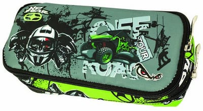 No Fear Etui Off Road Junior 23 X 10 X 6 Cm Textiel Groen