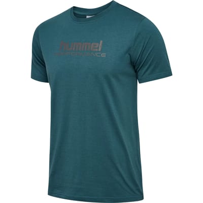 Hummel Heren T-shirt Ronde hals Korte mouw Regular Fit Grafische print Sportief