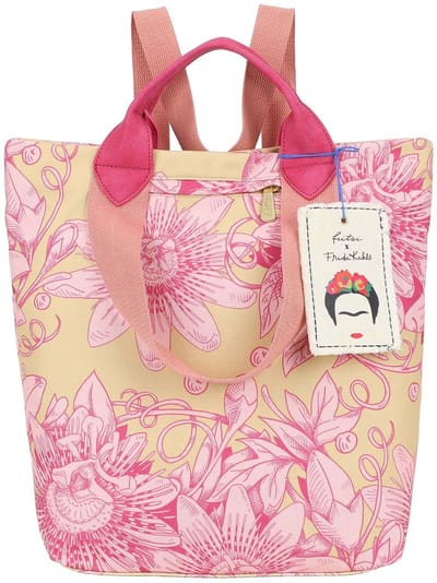 Fritzi aus Preußen shopper rugzak Fritzi x Frida Kahlo Fritzi Ju Limited Bloom Sunny geel