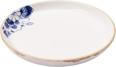 Bord Blauw Bloesem - Porselein