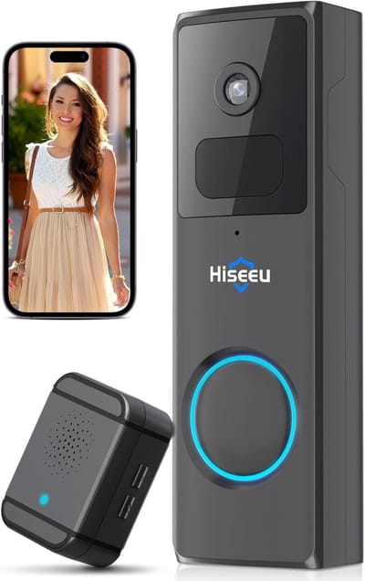 Video deurbel zonder abonnement - Deurbel met camera - Draadloze video deurbel - Beveiliging woning - Deurbel met app - Slimme deurbel - Geen maandelijkse kosten - Beveiligingscamera - WiFi deurbel - Voor smartphone en tablet