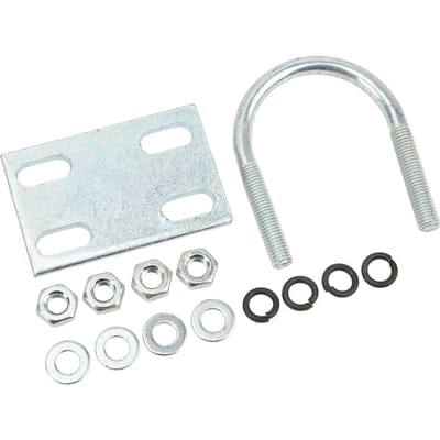 U-vormige Boutenkit Aluminiumlegering voor 49 tot 80CC 26in 28in Elektrische Fiets Motorfiets white