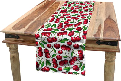 Abakuhaus Tafelloper – Kersenkleur – 40x225 cm – frambozenroze