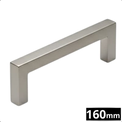 Handgreep RVS 160mm - Greepjes - Handgreep - Handgrepen keukenkastjes - Handvatten - Meubelgreep RVS - Handgrepen voor deurtjes