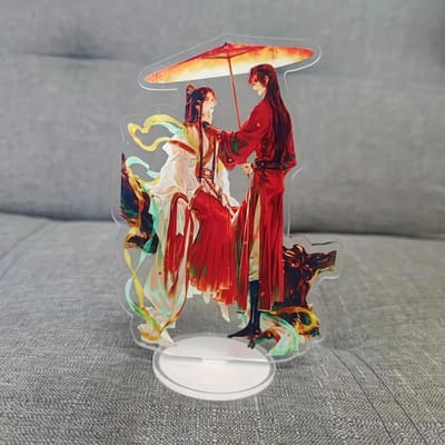 Anime Heaven Official's Blessing Acryl Figuur Stand Model Anime Bureau Decoratie Collectie Plaat Houder Cosplay