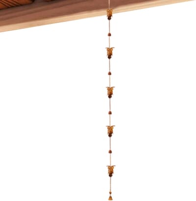 Regenketting Uilen - Decoratieve Ketting - Water Leiden - Handgemaakt Design - 2.3 Meter - Brons
