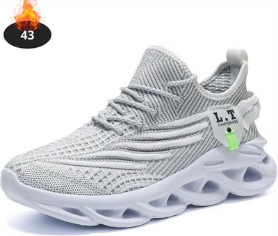 Livano Schoenen Heren - Sneakers - Comfortabel - Casual - Volwassen - Grijs - Maat 43