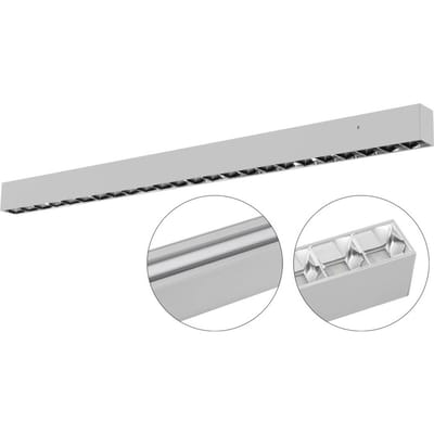 EVN Munus, up-&downlight, 4.000 K, zilver