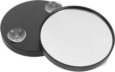 Make-up Spiegel - Vergrootspiegel Zuignap - Gedetailleerde Make-up - Sterke Zuignap - 8.7 cm Diameter - Zwart